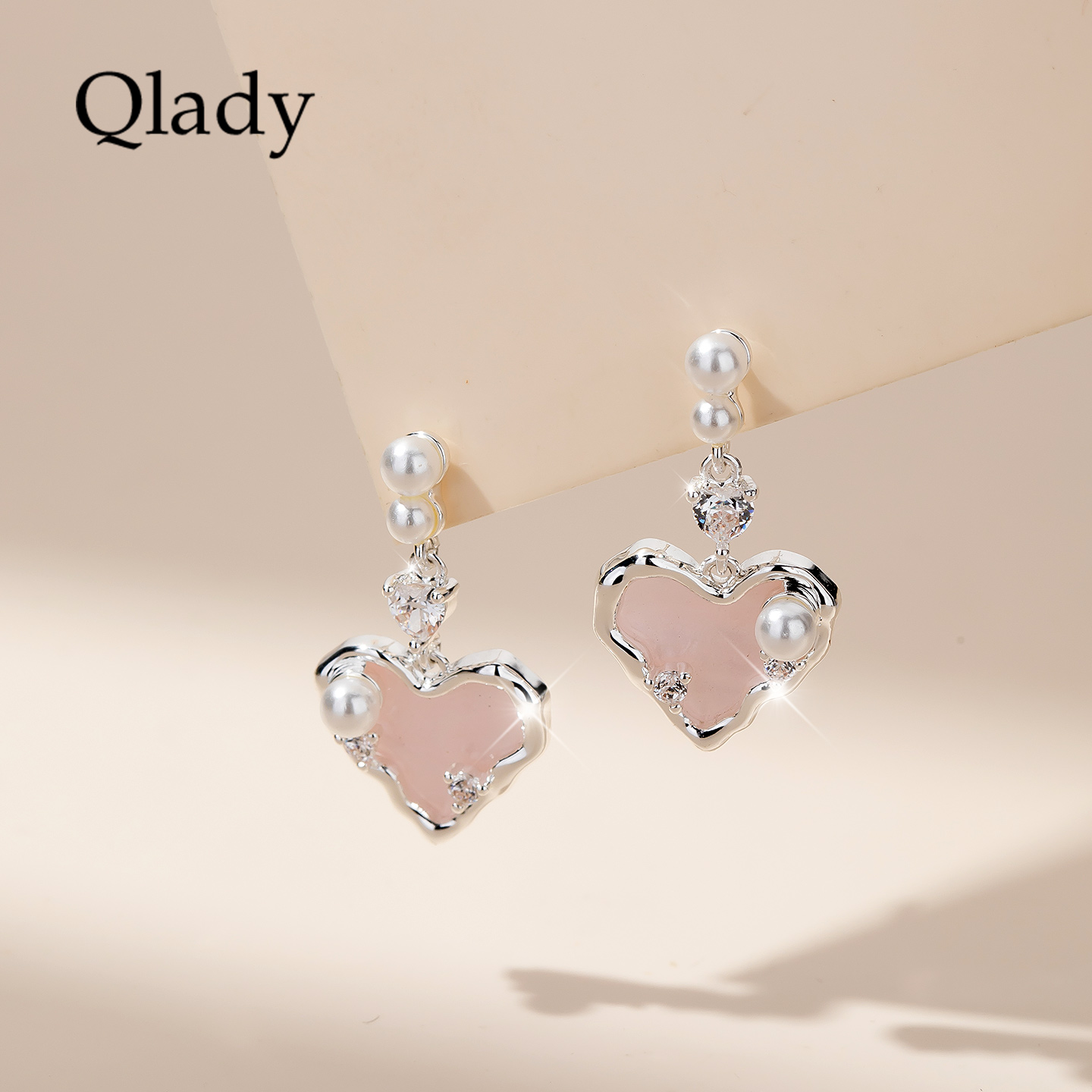 爱心独特耳环耳饰耳钉耳坠