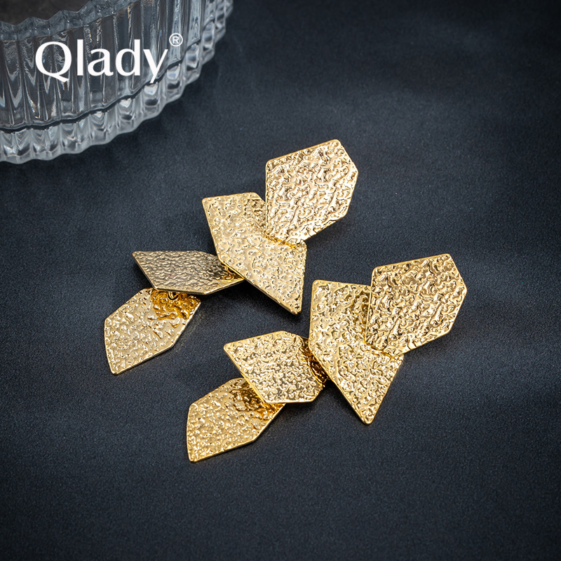 亮片欧美夸张耳环新款高级大气女