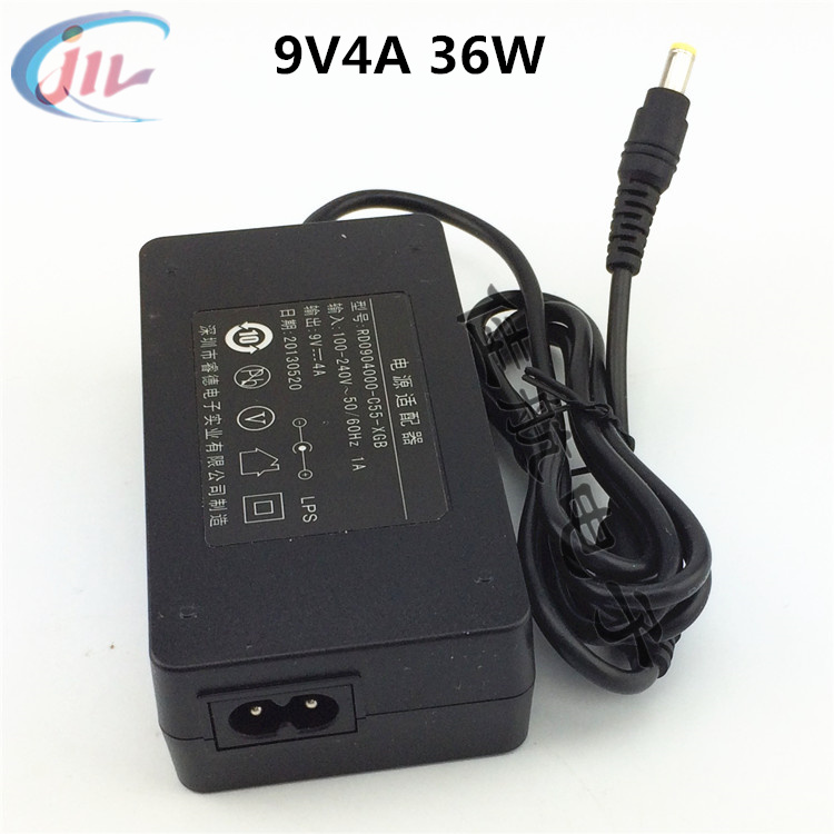 POS机P90瑞德9V4A百富航嘉电源适配器3A充电器RD0904000-C55-CGB
