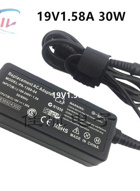 19V1.58A电源适配器线Acer宏基S220HQL G196WL S190WL液晶显示器