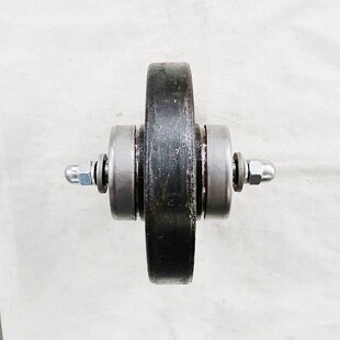 星光 谷王收割机履带张紧轮总成 实心导向轮组合 宽齿履带涨紧轮