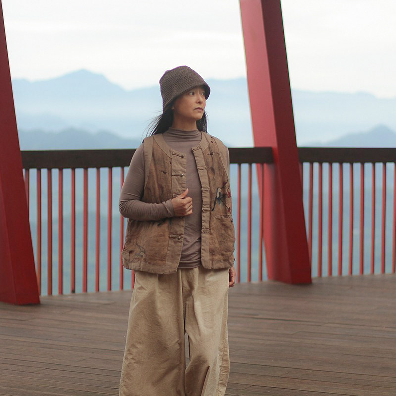 【溪桥】春秋季 宽条纹灯芯绒九分宽松直筒裤 复古休闲文艺阔腿裤,女装/女士精品,休闲裤,淘宝优惠券,粉丝福利购,淘宝优惠卷