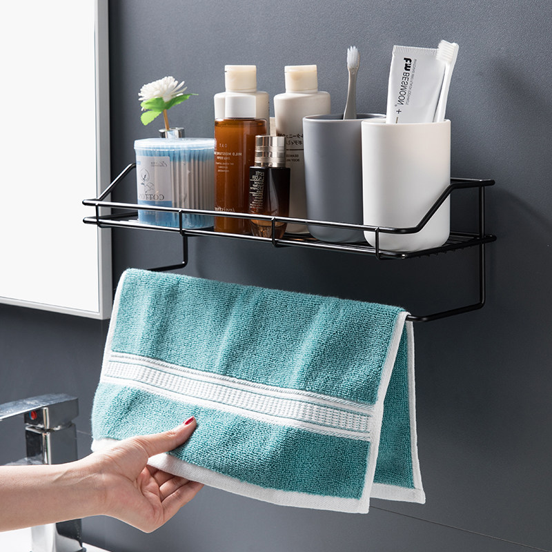 卫生间置物架浴室厕所洗手间洗漱台免打孔壁挂式墙上卫浴收纳架子,家庭/个人清洁工具,浴室角架/置物架,淘宝优惠券,粉丝福利购,淘宝优惠卷