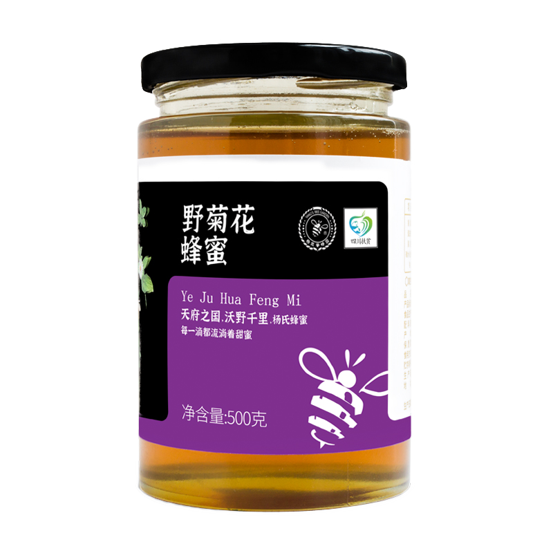 杨氏蜜蜂园野菊花蜂蜜 菊花蜜500g
