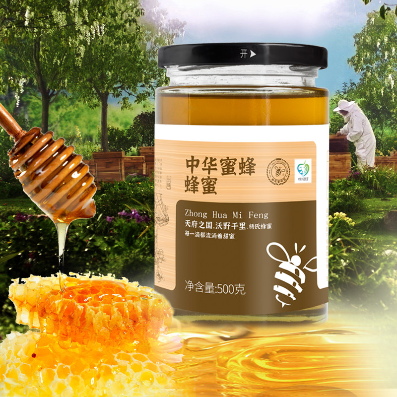 中华土蜂蜜杨氏蜜蜂500g