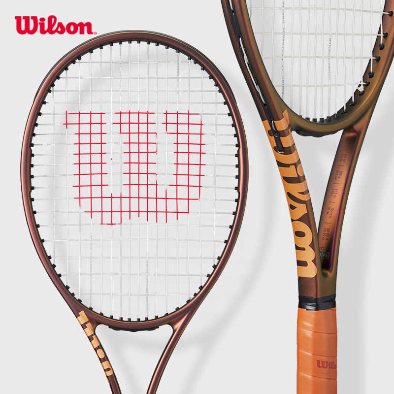 正品威尔胜Wilson PRO STAFF V14穿线单人全碳素青少年儿童网球拍 运动/瑜伽/健身/球迷用品 网球拍 原图主图