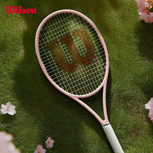Wilson威尔胜花卉系列全碳素进阶网球拍成人樱花薰衣草玫瑰网球拍