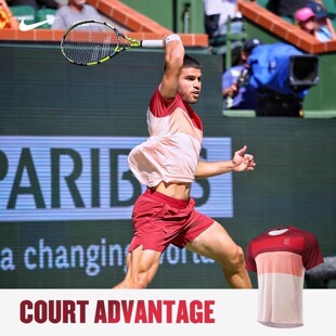 耐克网球服男2025年阿尔卡拉斯同款速干透气运动短袖HM6725