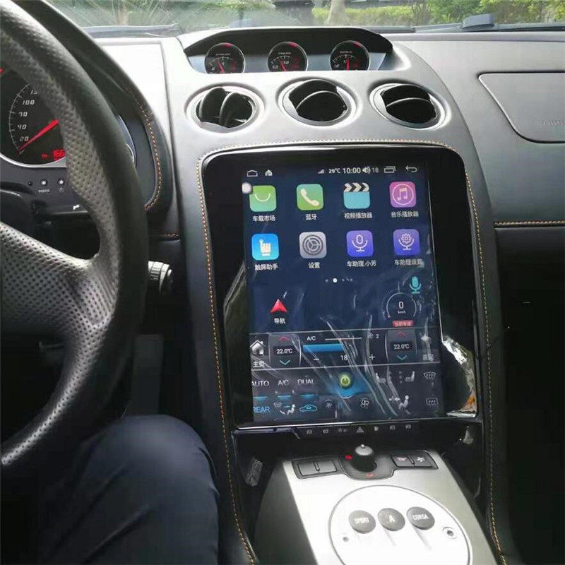 适用兰博基尼小牛安卓智能导航一体机12.1寸八核4+64内置Carplay