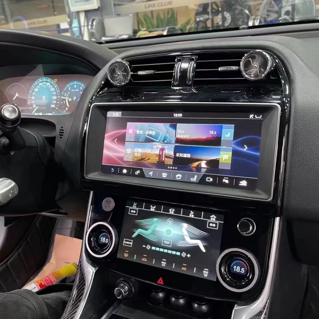 适用于捷豹XE XF XJL F-PACE空调显示屏液晶触摸控制国内外车型