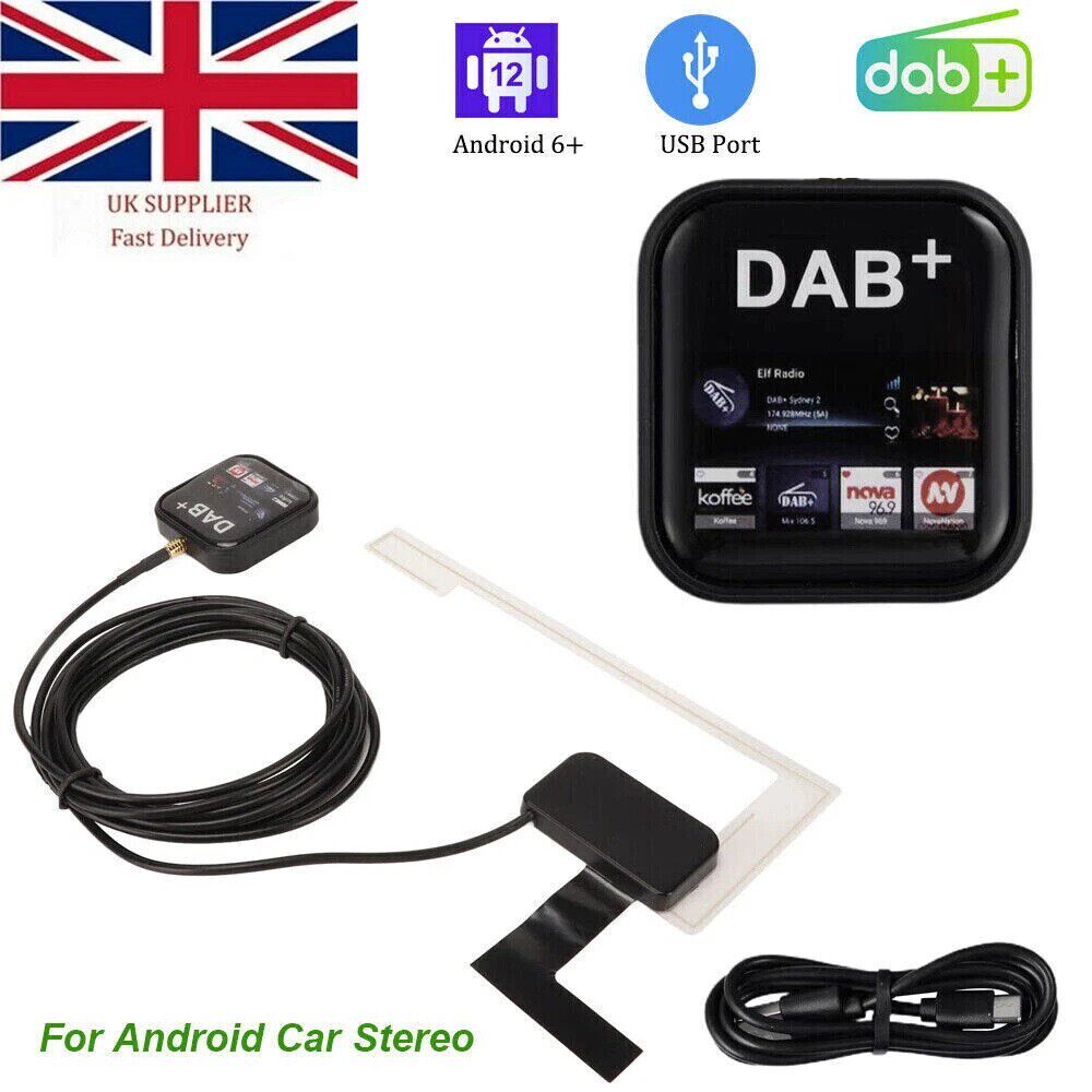 适用于安卓导航DAB欧洲数字广播接收器Car DAB Radio Tuner收音机