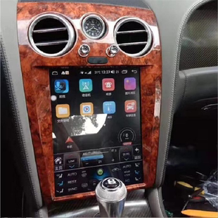 carplay 适用于05 12款 宾利飞驰欧陆安卓智能导航12.1寸八核4 64G
