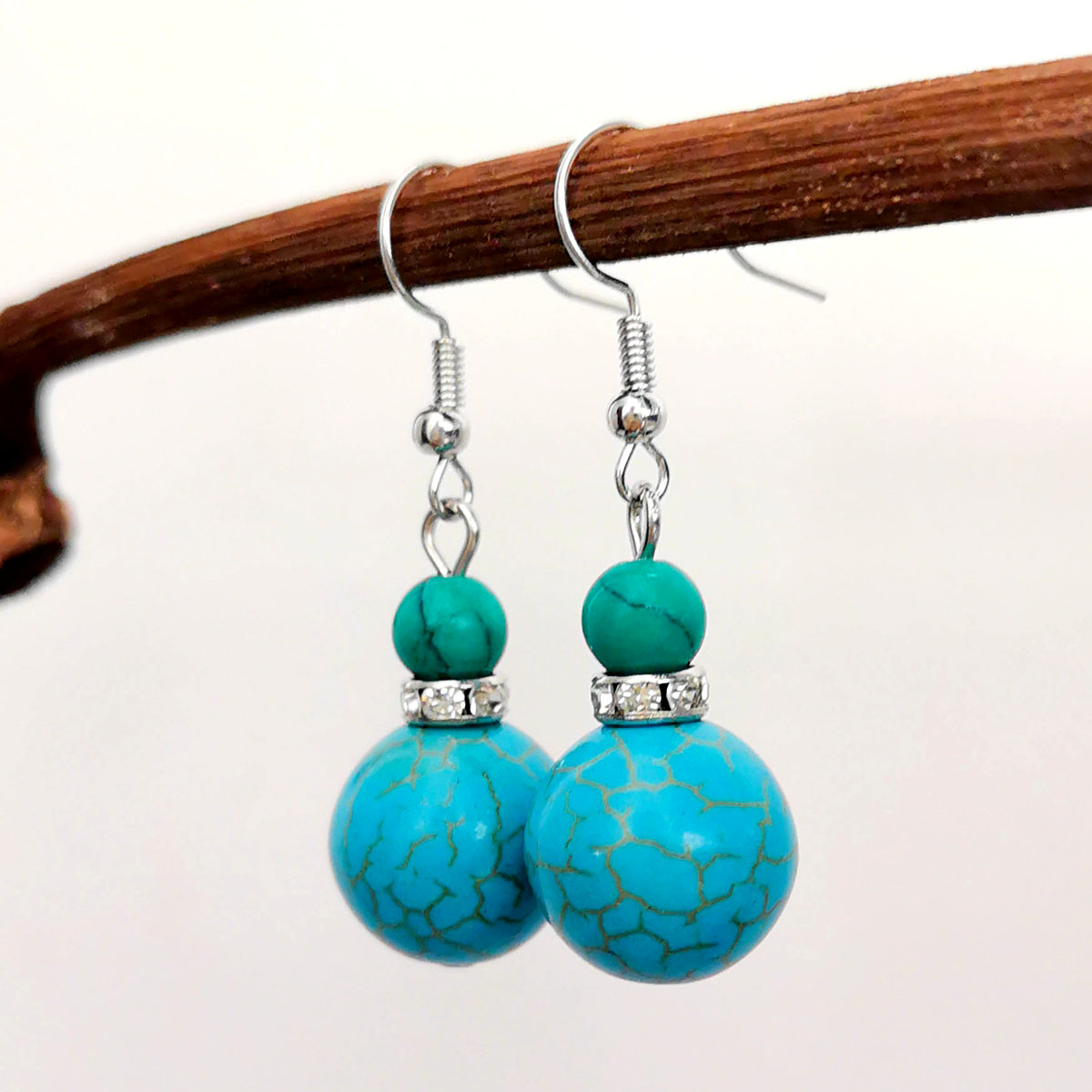 藏族耳环酸菜同款葫芦耳坠