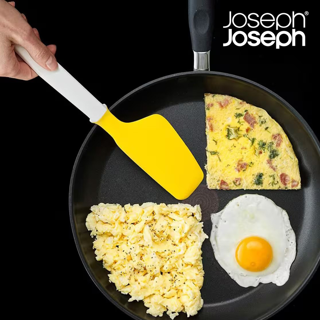 英国Joseph耐热硅胶锅铲长柄不粘锅专用煎蛋烘焙奶油蛋液刮刀厨具
