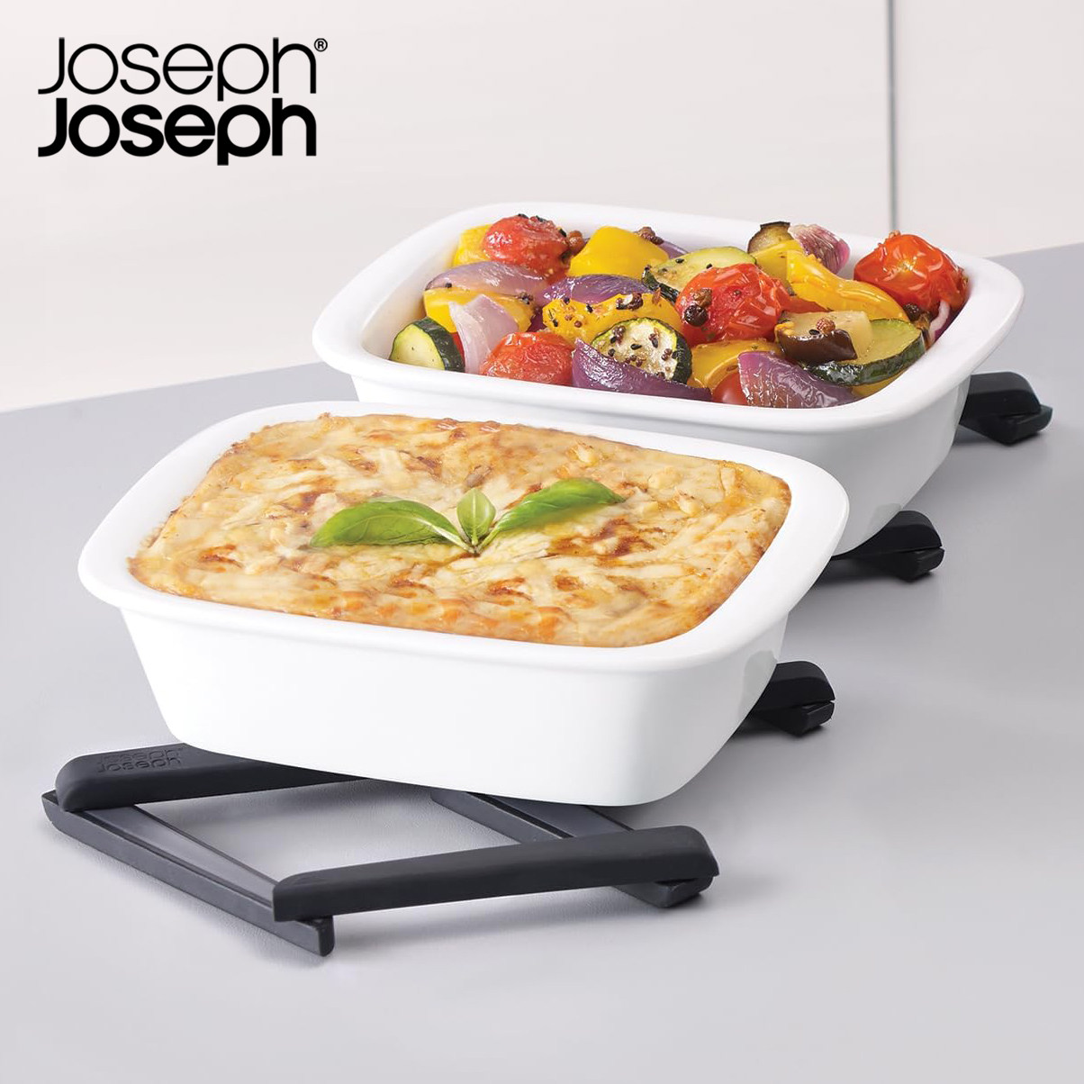 英国Joseph Joseph硅胶隔热垫可伸缩耐高温防烫餐桌锅垫盘子砂锅