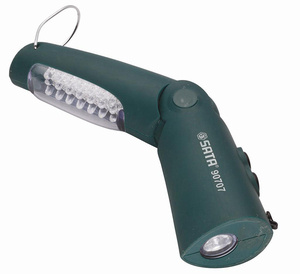 世达（SATA）工具 26LED两用折叠锂电充电式手电筒 90706A/90707A