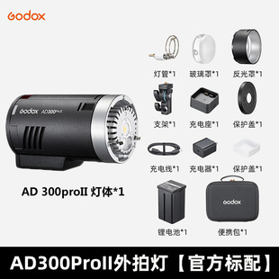 神牛AD300proII外拍灯闪光灯摄影灯口袋灯补光灯便携300W高速同步