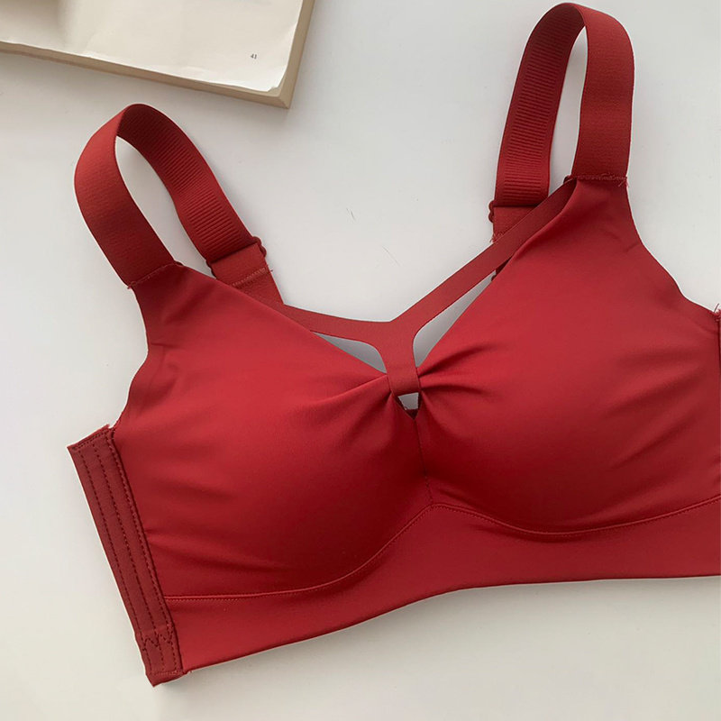 性感无痕胖MM大码全罩杯内衣100E大胸显小薄款隐形粉底液肤文胸罩