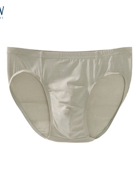 STW内裤男莫代尔高弹三角男士内裤三角内裤男纯色U凸底裤内裤青年