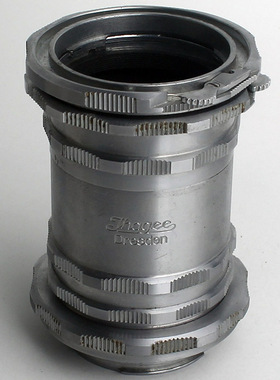 德产 爱克山泰 4段式 近摄接圈 EXA口 全金属 微距用