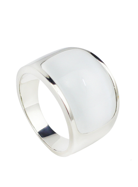 个性霸气潮男猫眼宝石环配戒指