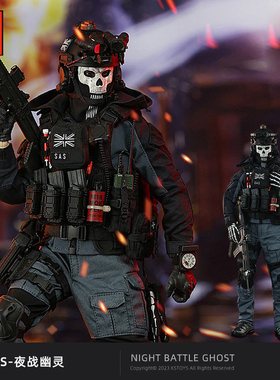 JEU【现货】1/6兵人手办模型 夜战幽灵军兵 KS21001可动人偶摆件