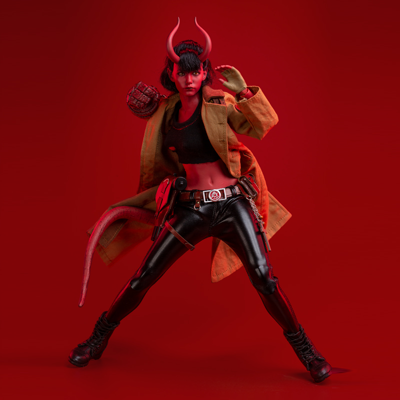 1/6女兵人手办地狱女孩模仿者