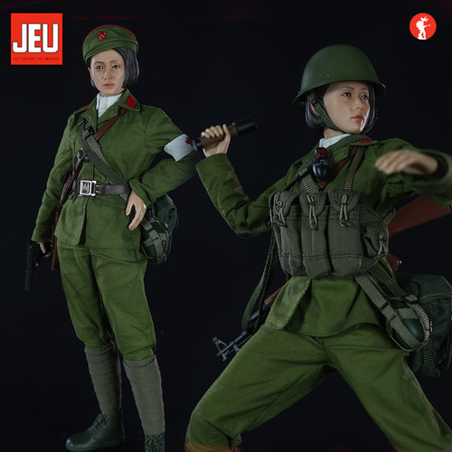 JEU1/6女兵人手办模型