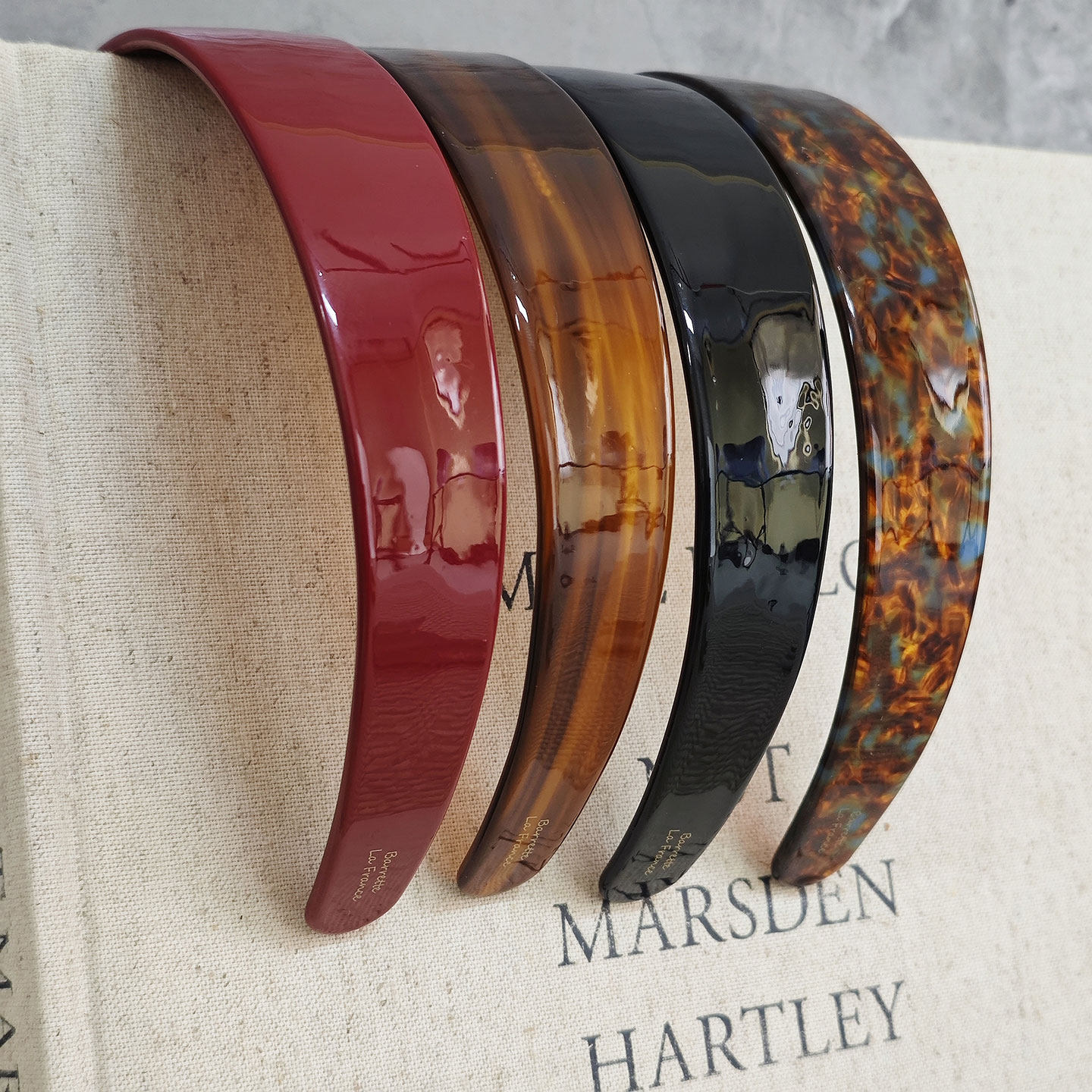 韩国进口France玳瑁发箍法式醋酸高端头饰女博主同款复古头箍发卡