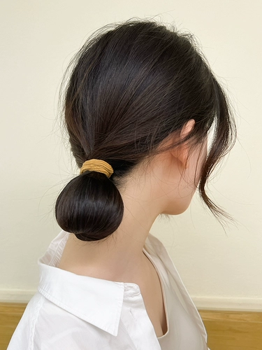 Эластичная прочная резинка для волос, хвостик, аксессуар для волос, ювелирное украшение, простой и элегантный дизайн