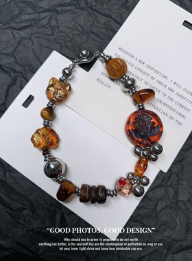 原创设计进口琉璃高级感轻奢不褪色手链