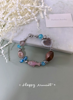 一勺盐.原创设计小众ins不撞款轻奢手链