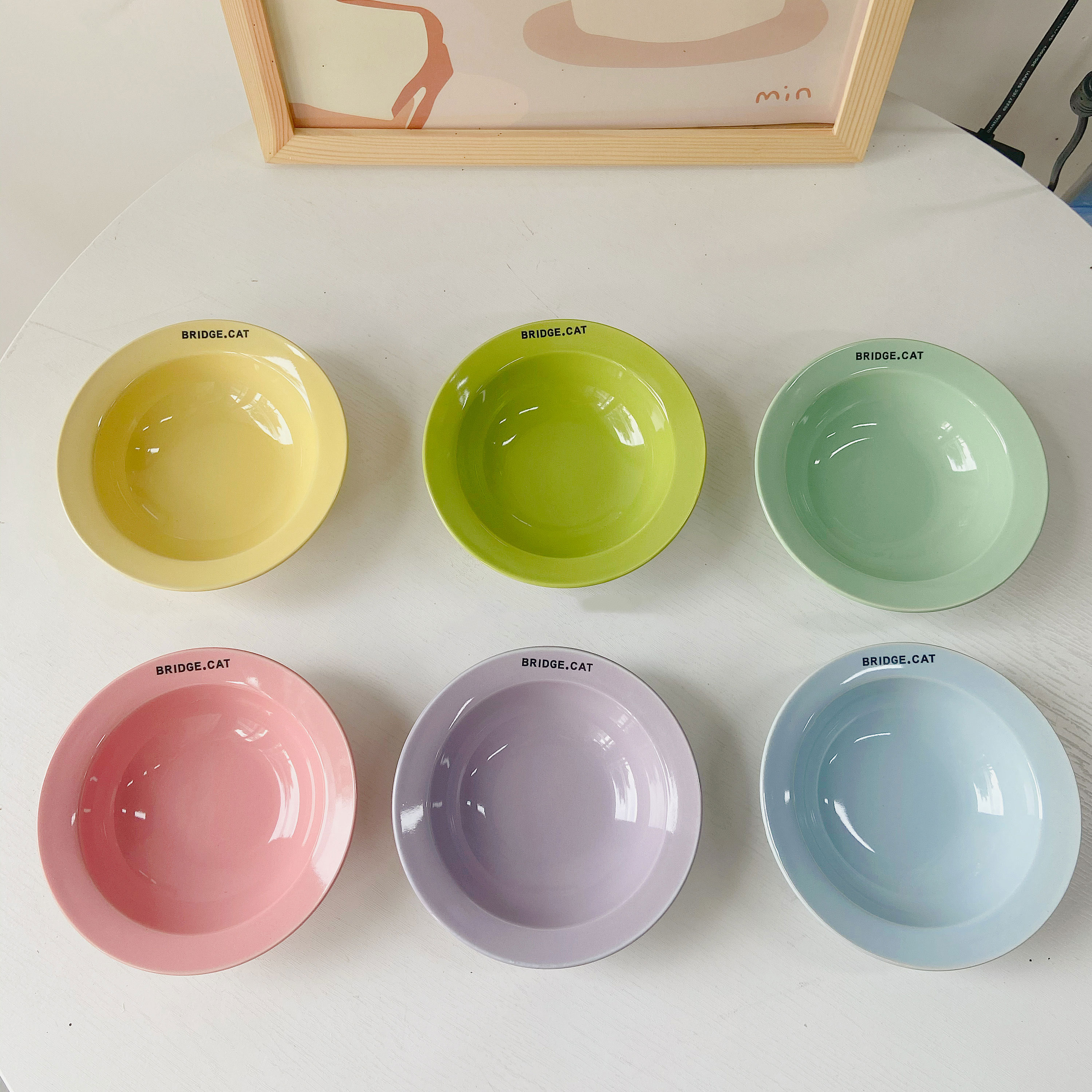 bridge宠物碗猫碗狗碗飞碟碗网红