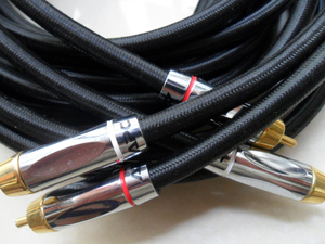 美国原装APC音频信号连接线 音响音源线  单条可以做同轴线视频线