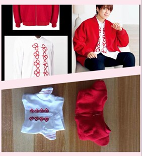 20cm娃衣公仔衫香港MIRROR男團姜濤KeungTo护肤品广告棒球服娃衣
