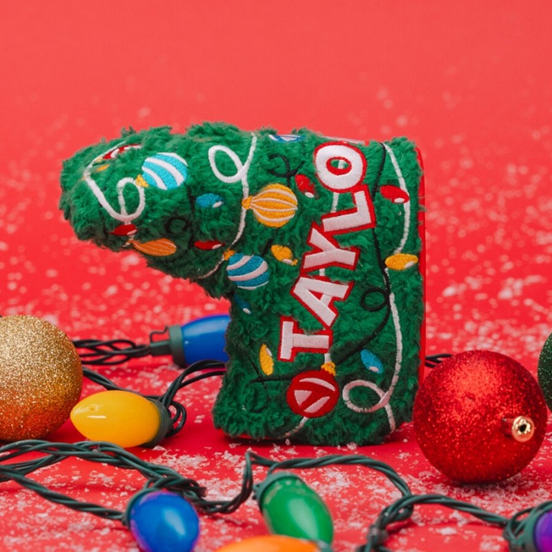 韩国正品代购TaylorMade新款高尔夫男女通用圣诞限定推杆杆头套