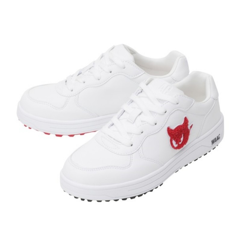 韩国正品代购WAAC高尔夫球鞋男女同款25春款休闲防滑百搭运动鞋子