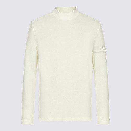 韩国代购G4高尔夫球服25秋冬男士百搭舒适休闲纯色标志立领打底衫