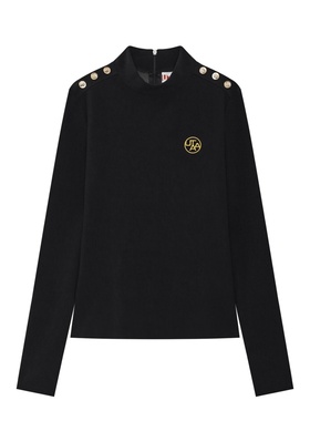 韩国代购UTAA高尔夫球服25女士秋冬休闲舒适立领弹力长袖打底T恤