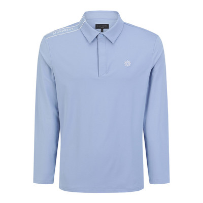 韩国代购STANDREWS高尔夫球服26春季男士弹力翻领运动宽松长袖T恤