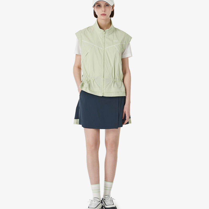 韩国正品代购APC高尔夫球服26年女士春夏纯色运动简约运动短裙裤