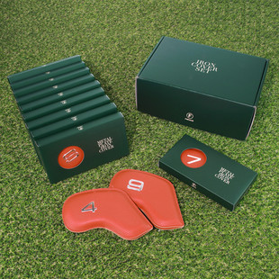 高尔夫10个铁杆杆套杆头套帽套铁杆组保护套 代购 Fenice 韩国正品