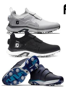 韩国正品代购FJ高尔夫球鞋新款男士HyperFlex运动轻量有钉休闲鞋