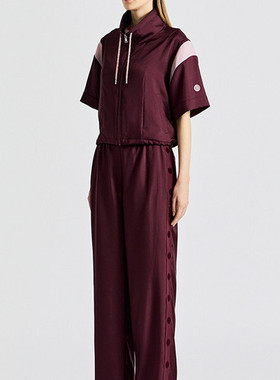 韩国正品代购G4高尔夫球服25年秋冬女士配色运动时尚立领短袖外套