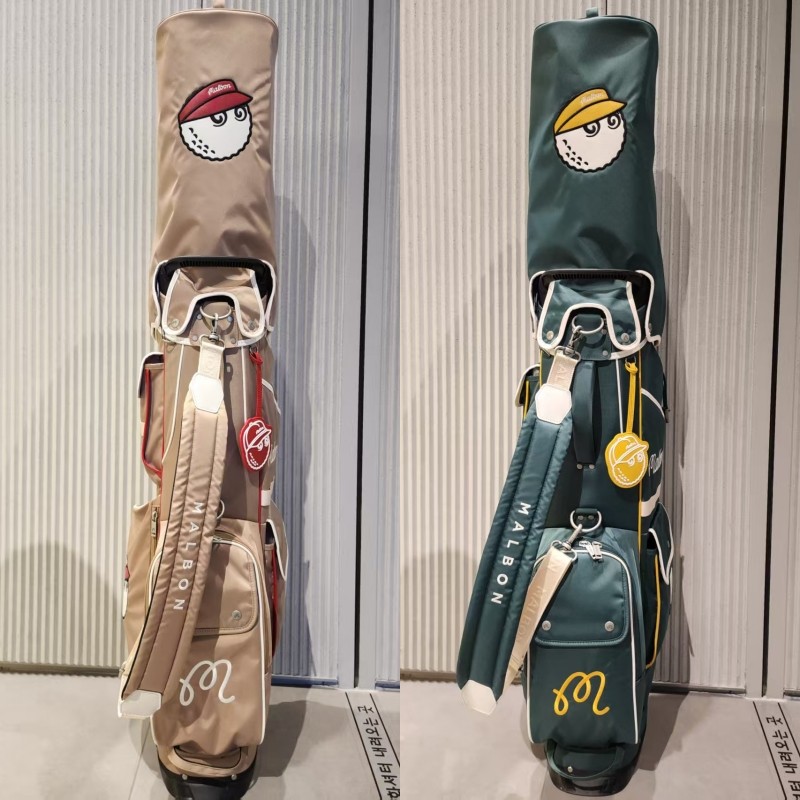 韩国代购Malbon高尔夫球包男女同款25夏新便携收纳立式球杆支架包