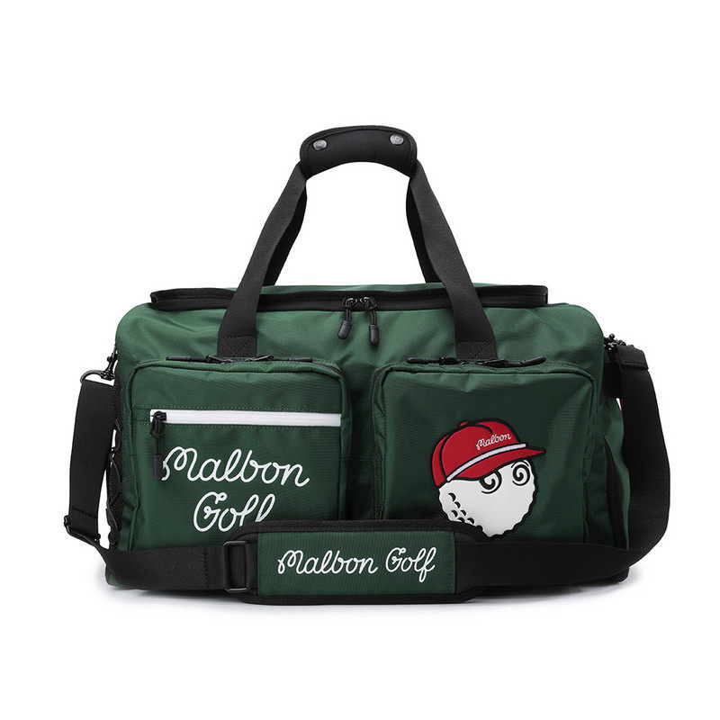 Malbon 韩国正品代购男女通用高尔夫球包衣物收纳旅行手提包