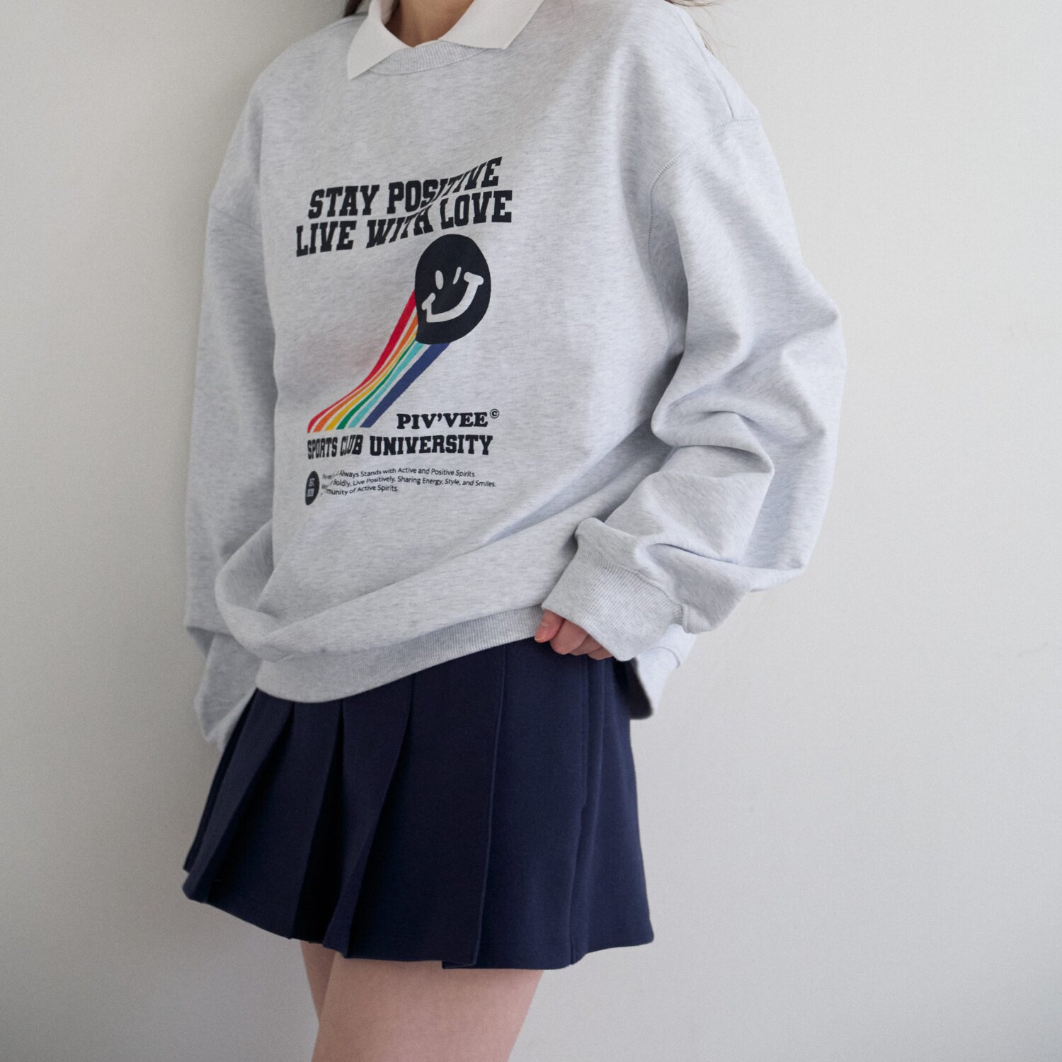 韩国代购Pivvee高尔夫球服26年女士春夏百搭休闲运动短裤百褶裙裤