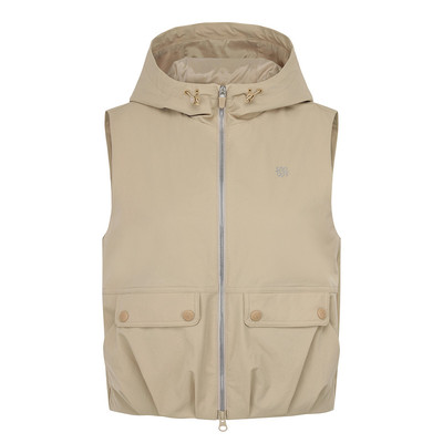 韩国代购STANDREWS高尔夫球服26年春季女士运动时尚拉链连帽马甲