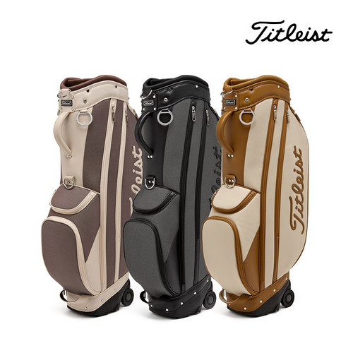 Titleist 韩国正品代购高尔夫球包2026轮毂球包带轮子球杆包
