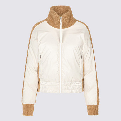 韩国正品代购G4高尔夫球服25年冬季女士百搭保暖针织拼接鹅绒外套